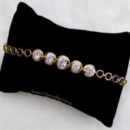 Bratara placata cu aur 18k