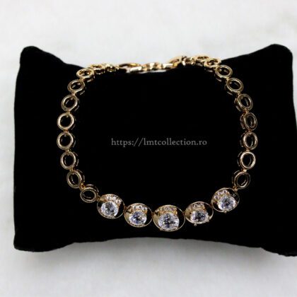 Bratara placata cu aur 18k